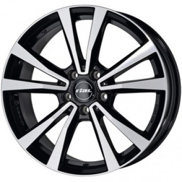 ALU Platišče RIAL M12X 8,0x19 Diamantno črno polirano PLATIŠČA